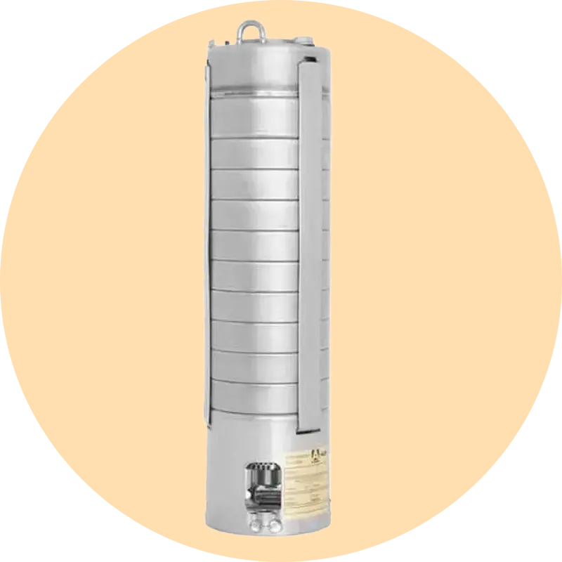 Bomba pozo profundo sin motor